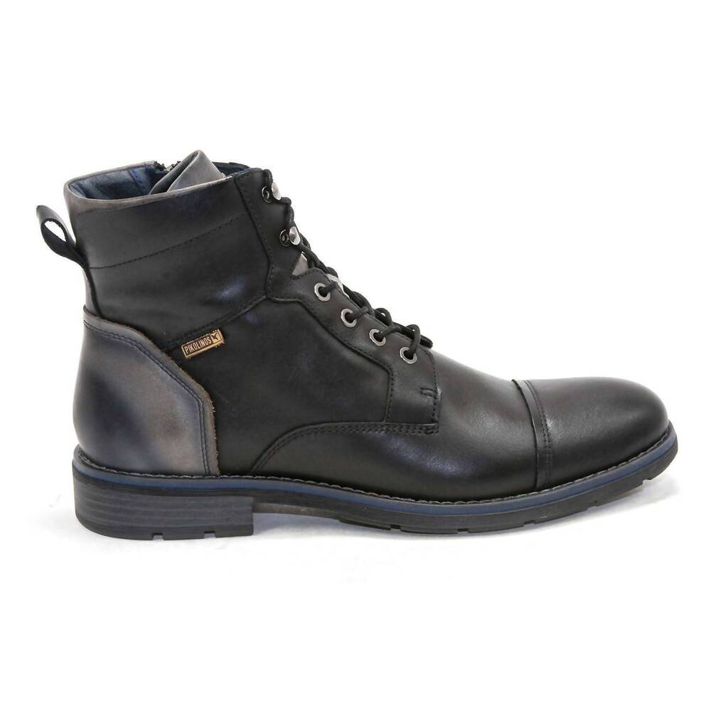 NEW PIKOLINOS men's york leather boots in black